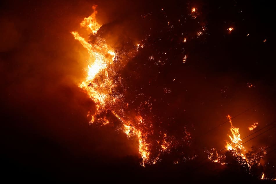 Incendios en Chile. Video: Reuters.