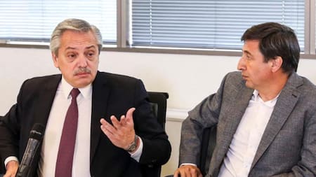 Alberto Fernández y Daniel Arroyo
