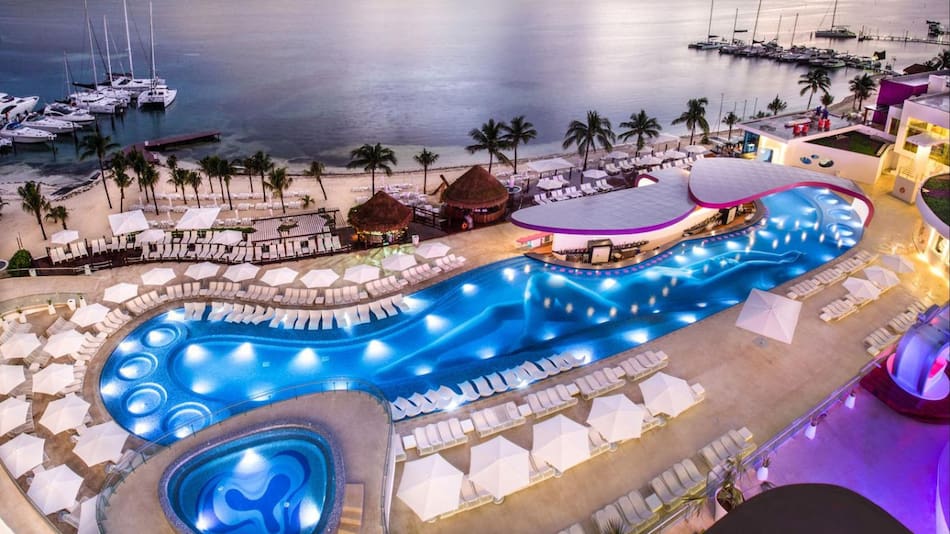 Temptation, el jugado hotel para adultos en Cancún. Foto: Temptation