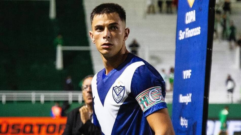 Valentín Gómez se convirtió en un referente de Vélez en el último año. Foto: NA.