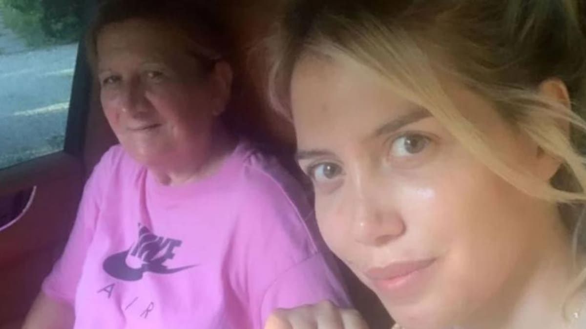 Wanda Nara y su exempleada. Foto: NA