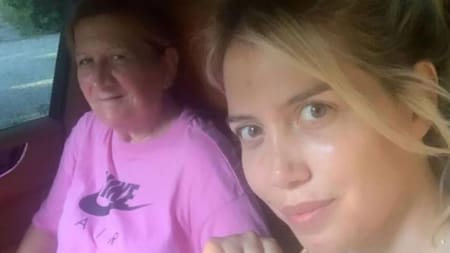 Wanda Nara y su exempleada. Foto: NA