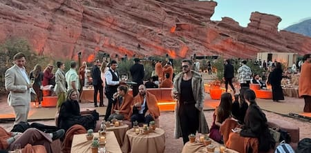 En el área protegida de Quebrada de las conchas