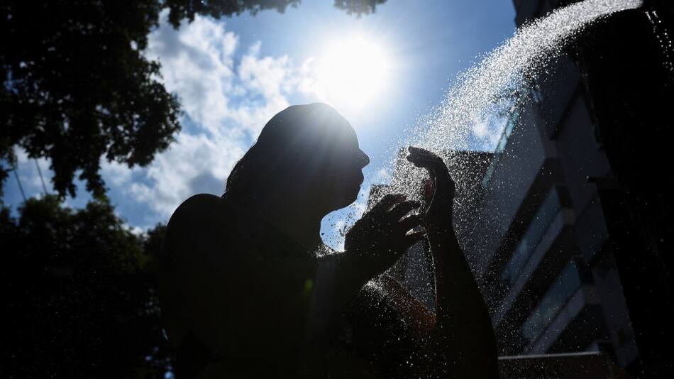 Llegó una nueva ola de calor. Foto: Reuters/Tita Barros