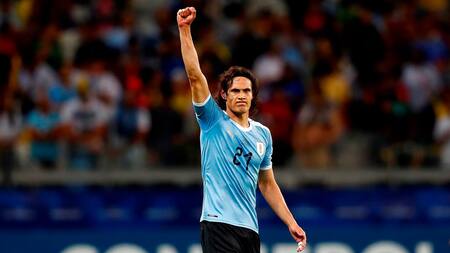Edison Cavani, futbolista. Foto: EFE