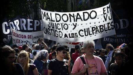 Marcha por Santiago Maldonado (DYN)