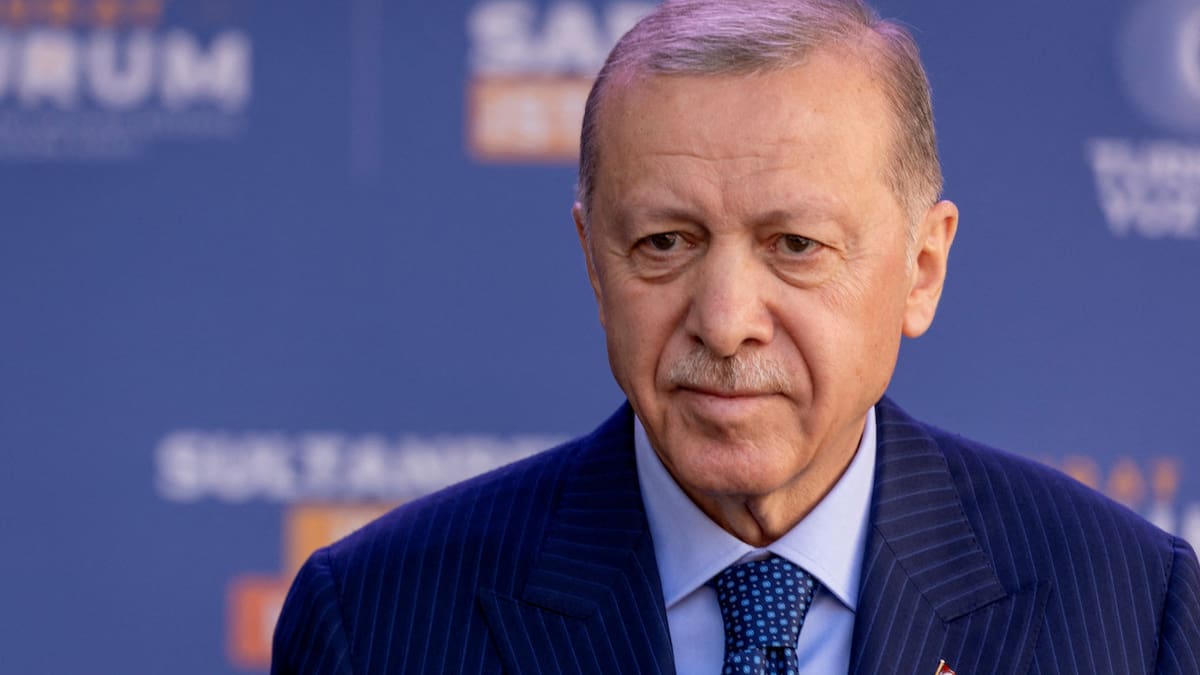 Recep Tayyip Erdogan, presidente de Turquía. Foto: REUTERS.