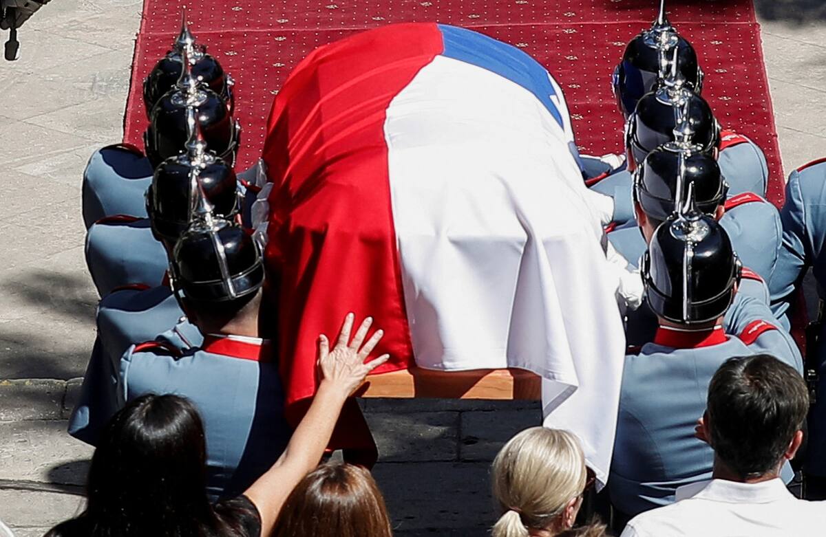 Funeral de Sebastián Piñera. Foto: Reuters.