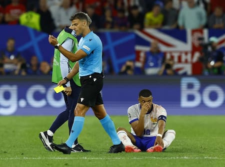Kylian Mbappé; Selección de Francia; Eurocopa 2024. Foto: Reuters.