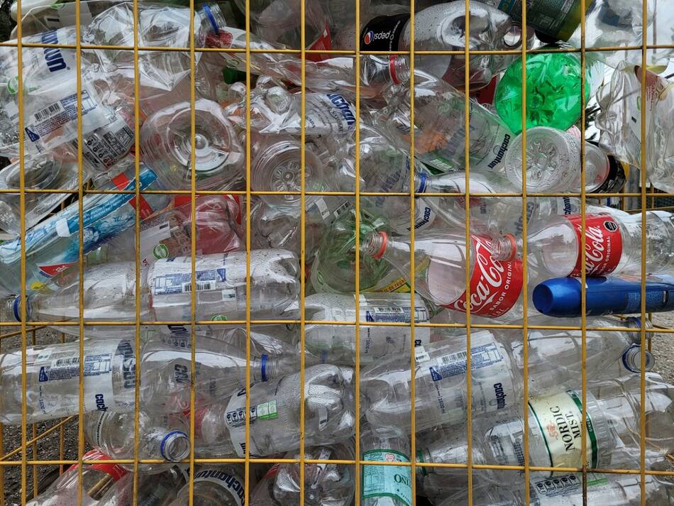 Reciclaje; plástico; botella. Foto: Unsplash.