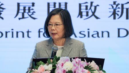 Tsai Ing-wen, presidenta de Taiwán. Foto: Reuters.