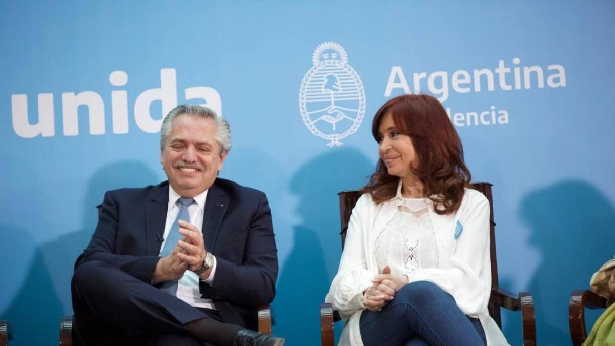 Alberto Fernández y Cristina Kirchner, Gobierno, NA