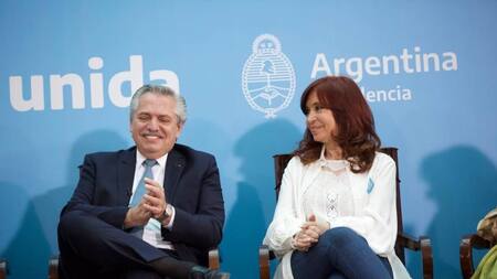 Alberto Fernández y Cristina Kirchner, Gobierno, NA