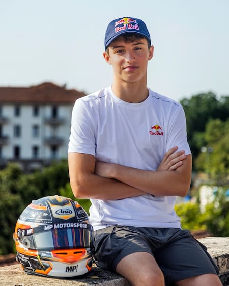 Mattia Colnaghi, el joven italo-argentino que ingresó a la academia de Red Bull.