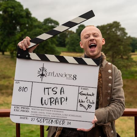 Terminaron de grabar Outlander. Foto Instagram @outlander_starz