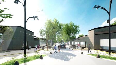 Garro anunció obras en la Plata.