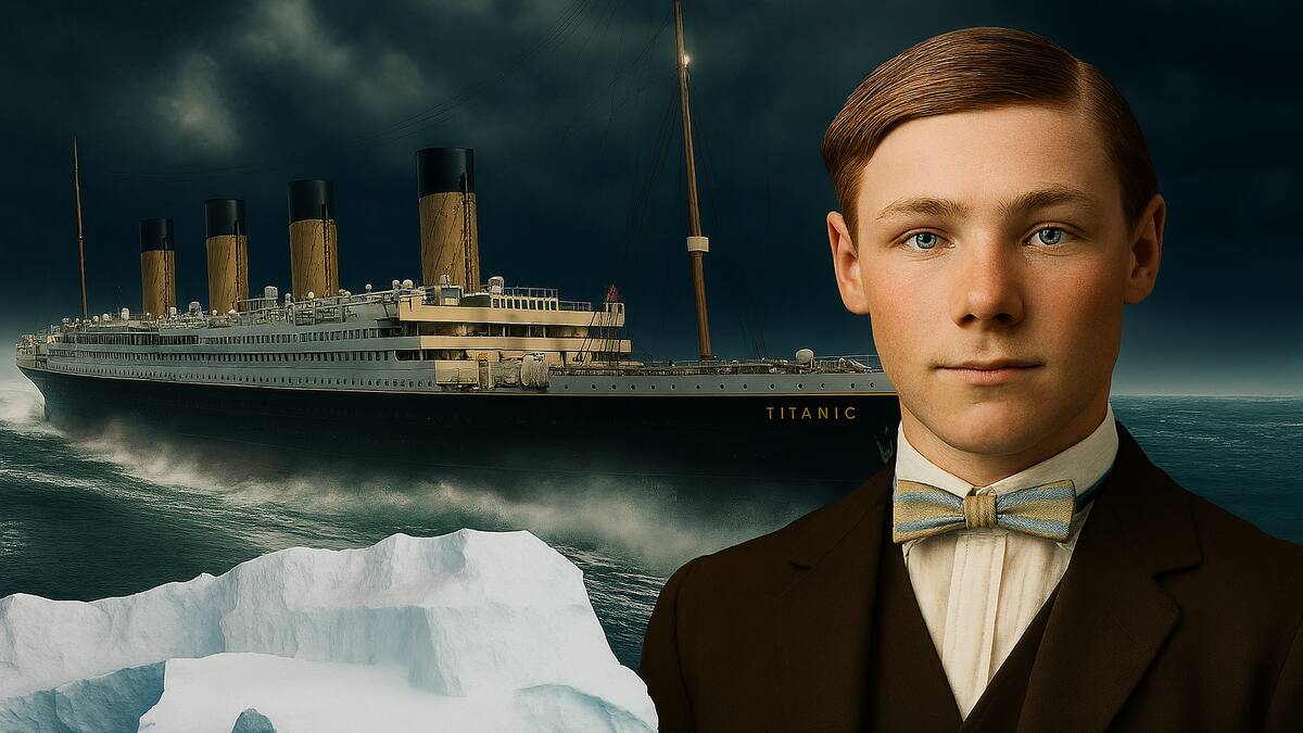 Una vida perdida en el Titanic que se conserva en un museo de Córdoba: la historia del único argentino fallecido en el naufragio