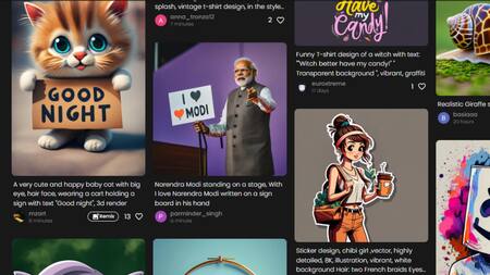 Sitio web de Ideogram. Foto:ideogram.ai.