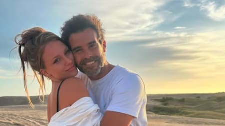 Nicolás Cabré y Rocío Pardo. Foto: redes sociales