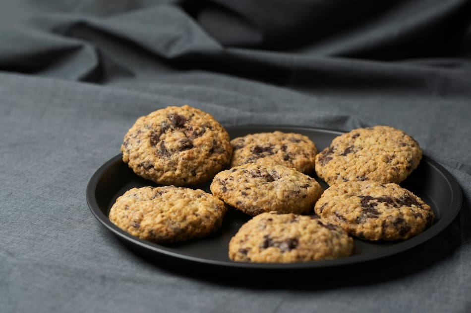 Galletitas de avena y banana sin azúcar. Foto: Unsplash.