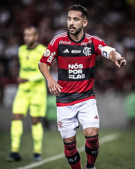 Everton Ribeiro en Flamengo.