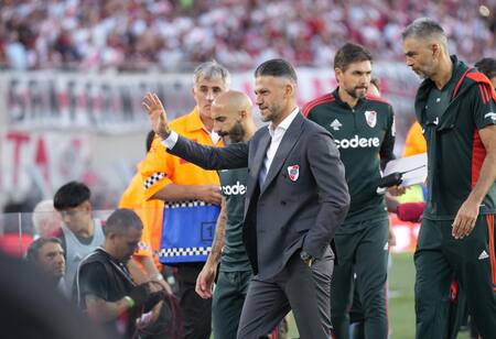 Martín Demichelis; River Plate. Foto: NA.
