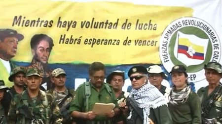 Anuncio de la FARC que retoma la lucha armada