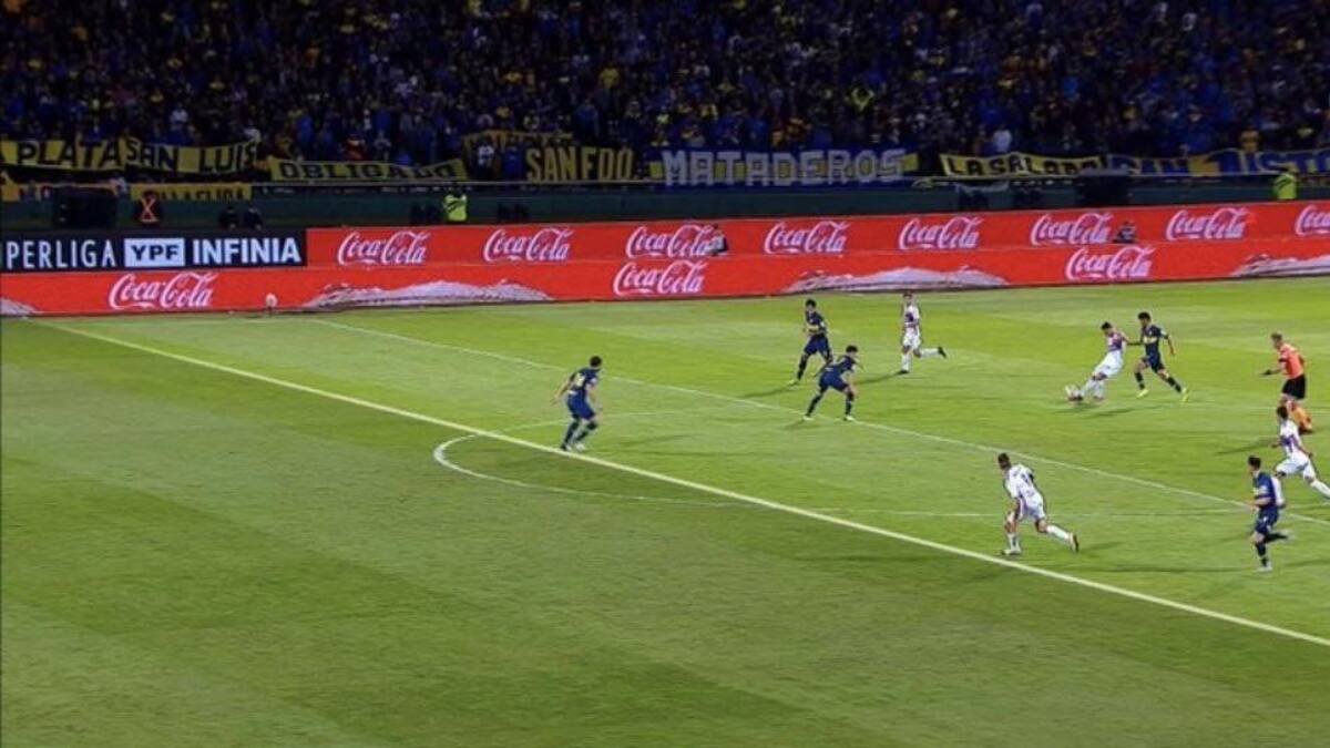 Copa Superliga - Tigre vs Boca, jugada polémica