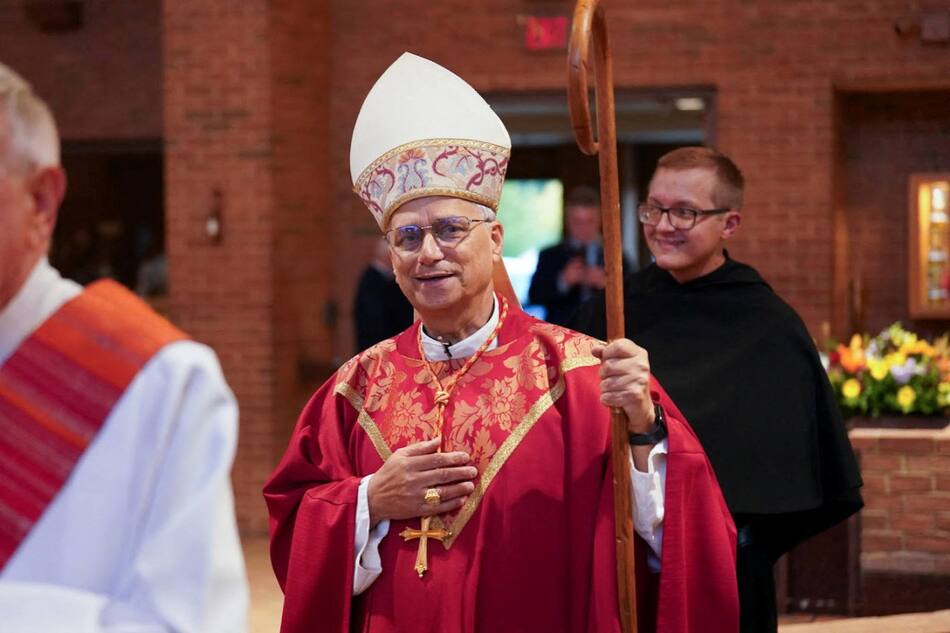 El papa León XIV. Foto: Reuters.