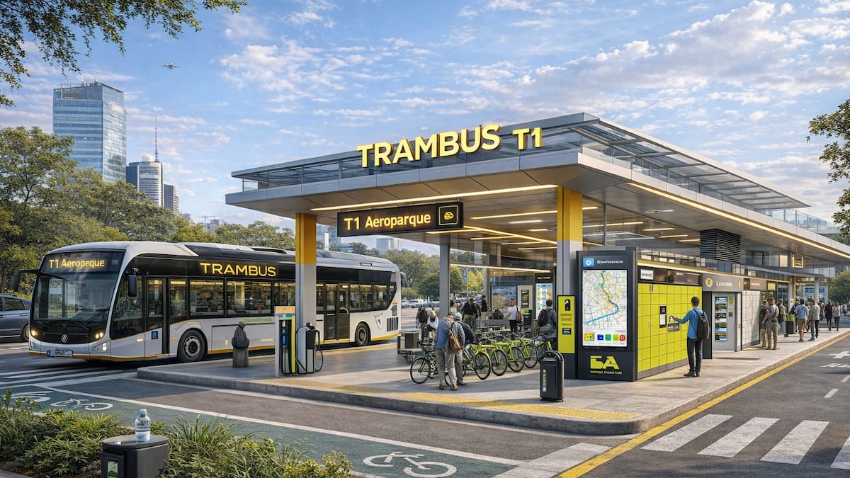 El Trambus que unirá Nueva Pompeya con Aeroparque entra en su etapa final: cuándo comienza a funcionar