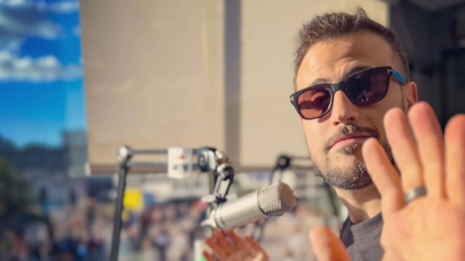 Quién será la nueva compañera de Diego Leuco. Foto Instagram.