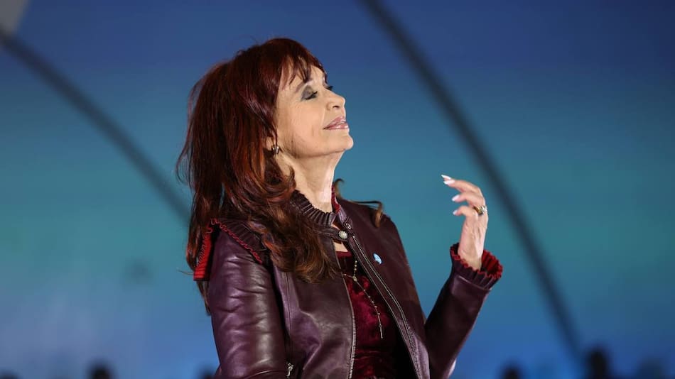 Cristina Kirchner en Corrientes. Foto: Prensa