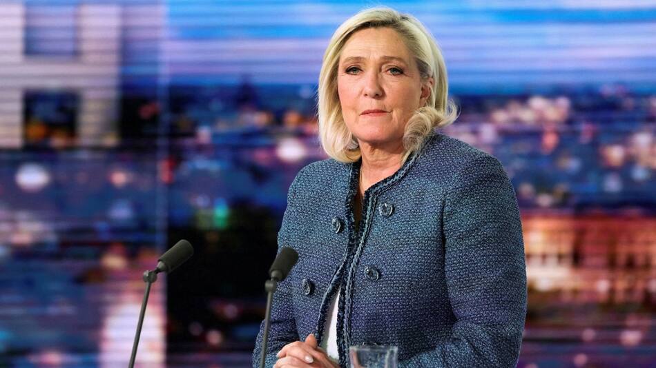 Marine Le Pen, líder ultraderechista de Francia. Foto: Reuters.