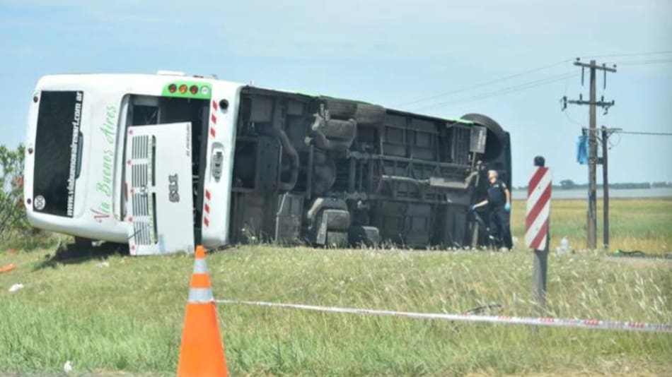 Vuelco ruta 2, muerte