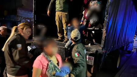 Migración en México. Foto: Twitter.