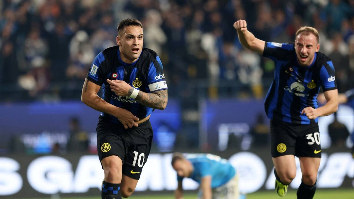 Lautaro Martínez, cada vez más importante. Foto: X