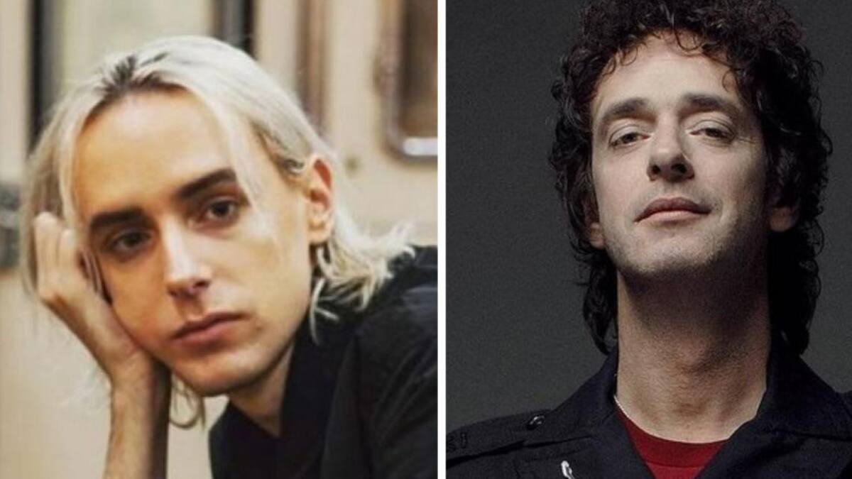 Benito y Gustavo Cerati