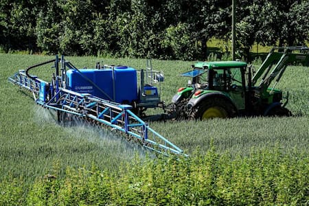 Uso de glifosato. Foto: EFE