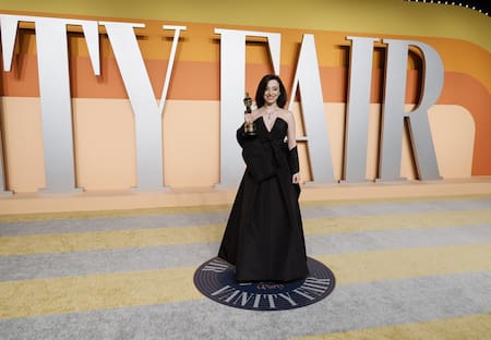 Mikey Madison en los Premios Oscar 2025. Foto: Reuters / Danny Moloshok.