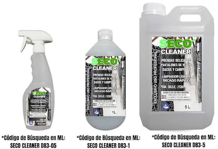 Productos de la marca Seco Cleaner.