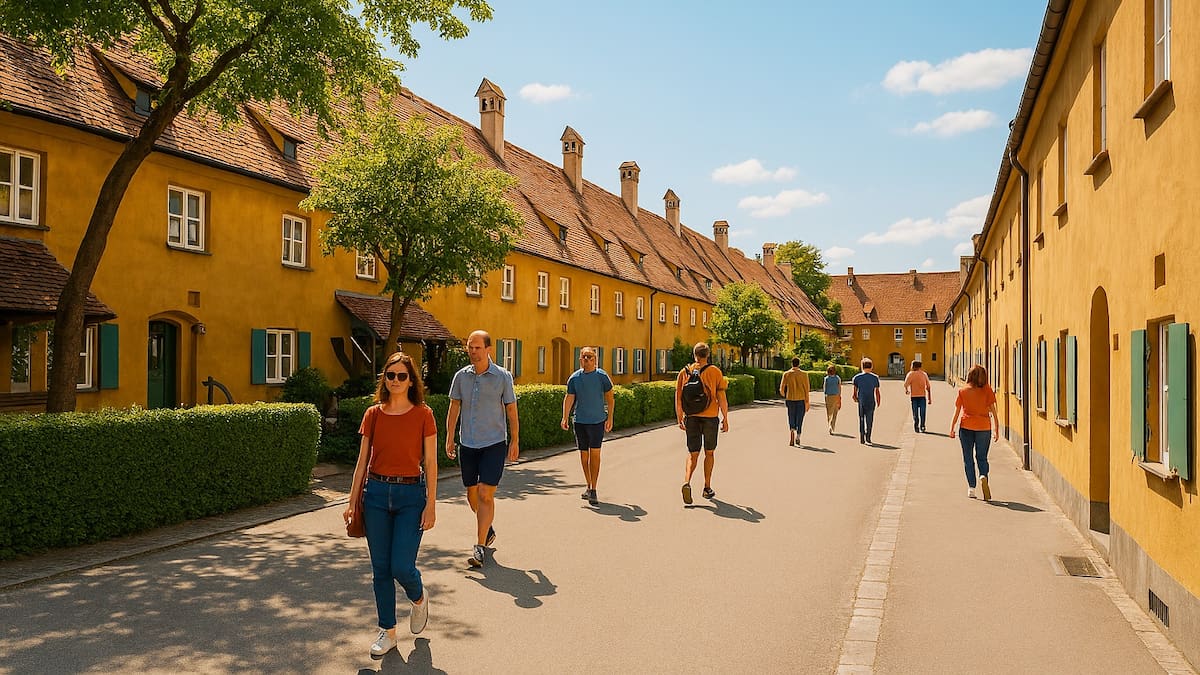 La increíble historia de Fuggerei en Alemania: el pueblo donde el alquiler cuesta 0,88 euros al año desde hace 500 años