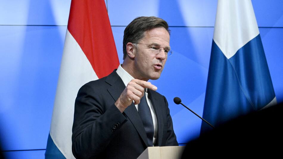 Mark Rutte, primer ministro de Países Bajos. Foto: Reuters