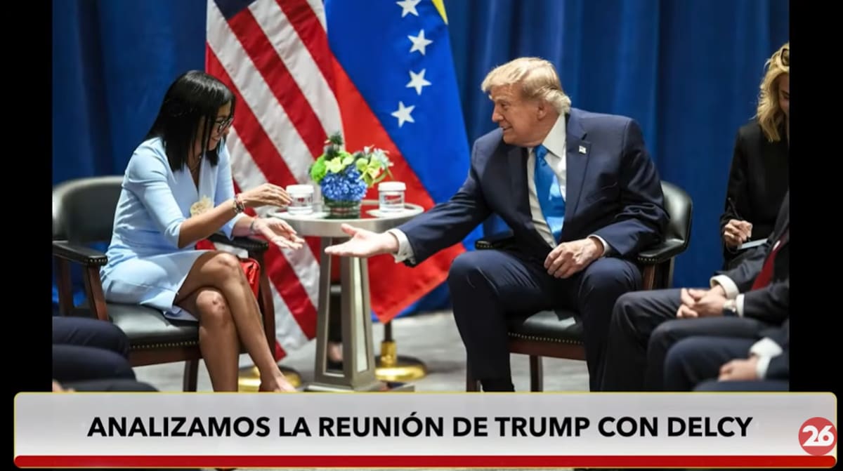 Análisis de la gestualidad de la reunión entre Delcy Rodríguez y Donald Trump en la ONU
