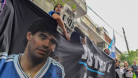 Tribunales de San Isidro donde se lleva a cabo el juicio por la muerte de Diego Maradona. FOTO: NA/ Juan Vargas.