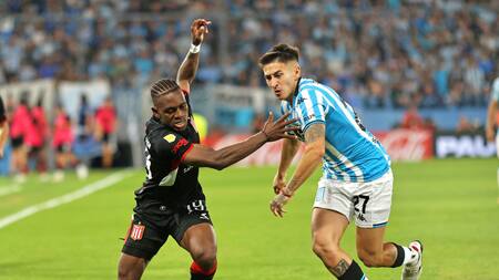 Liga Profesional de Fútbol, Racing vs. Estudiantes. Foto: @EdelpOficial.