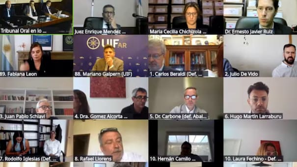 En vivo: audiencia semanal del juicio por la Causa Cuadernos