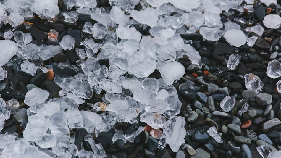 Granizo. Foto: Unsplash.