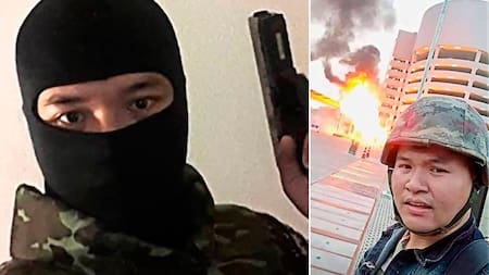 Soldado se atrincheró en un centro comercial de Tailandia