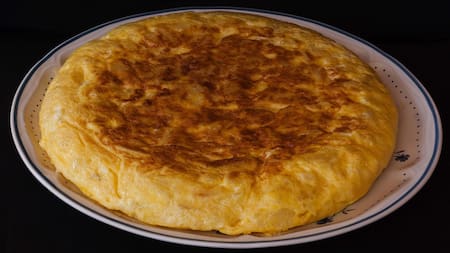 Tortilla de papas. Foto: Pixabay.
