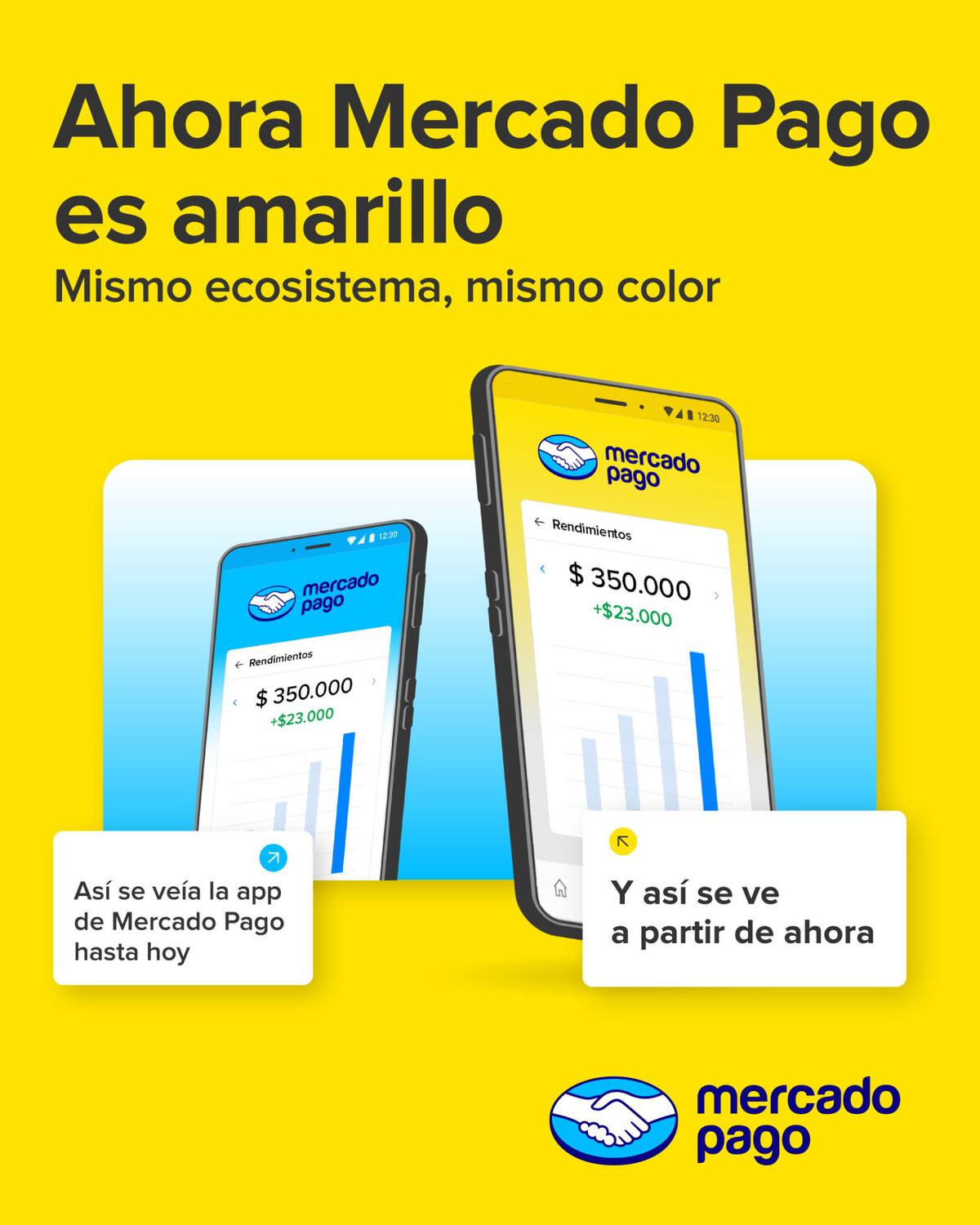 Cambio en Mercado Pago. Foto: web Mercado Pago
